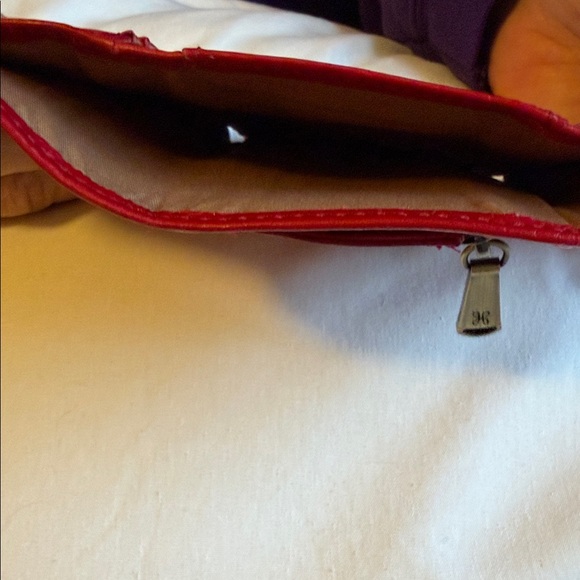 Hobo Red Leather Wallet - Picture 5 of 5